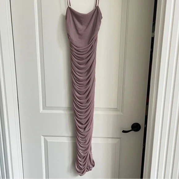 SNDYS Simone Dress - Mauve XS - Picture 4 of 9